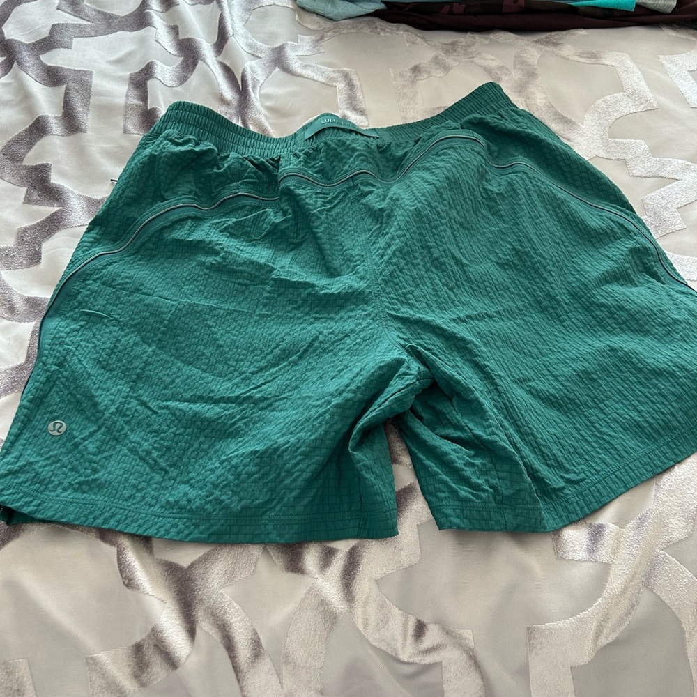 lululemon athletica Men's Green Shorts
